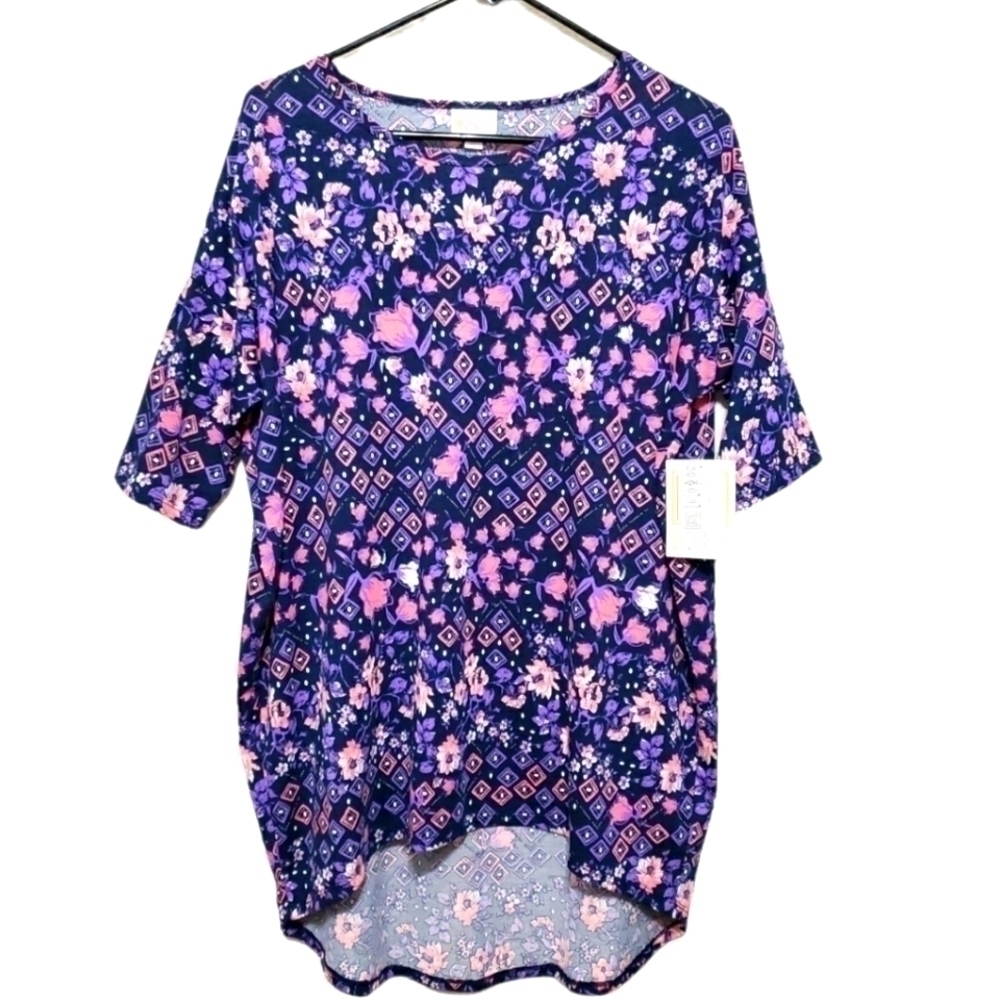 NWT LuLaRoe Irma Tunic, Floral , Size S